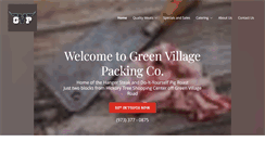 Desktop Screenshot of greenvillagepacking.com
